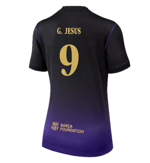 Barcelona Gabriel Jesus #9 Vieraspaita Naisten 2026-27 Lyhythihainen Barcelona Gabriel Jesus #9 Vieraspaita Naisten 2026-27 Lyhythihainen